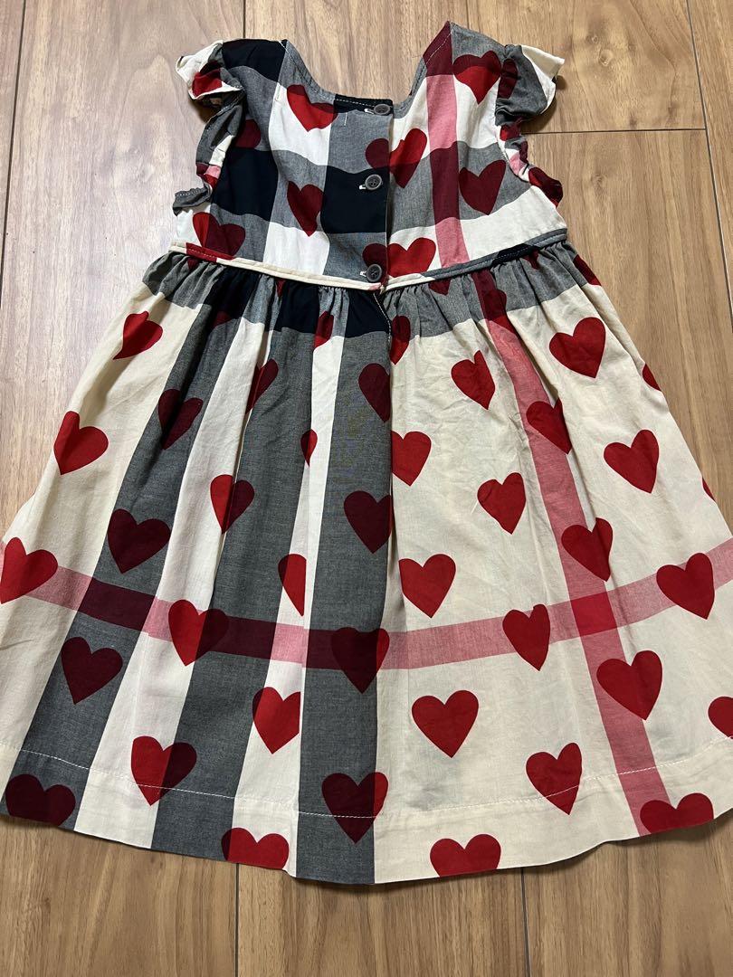 BURBERRY バーバリー　ハート　バーバリーチルドレン　ワンピース　セット
