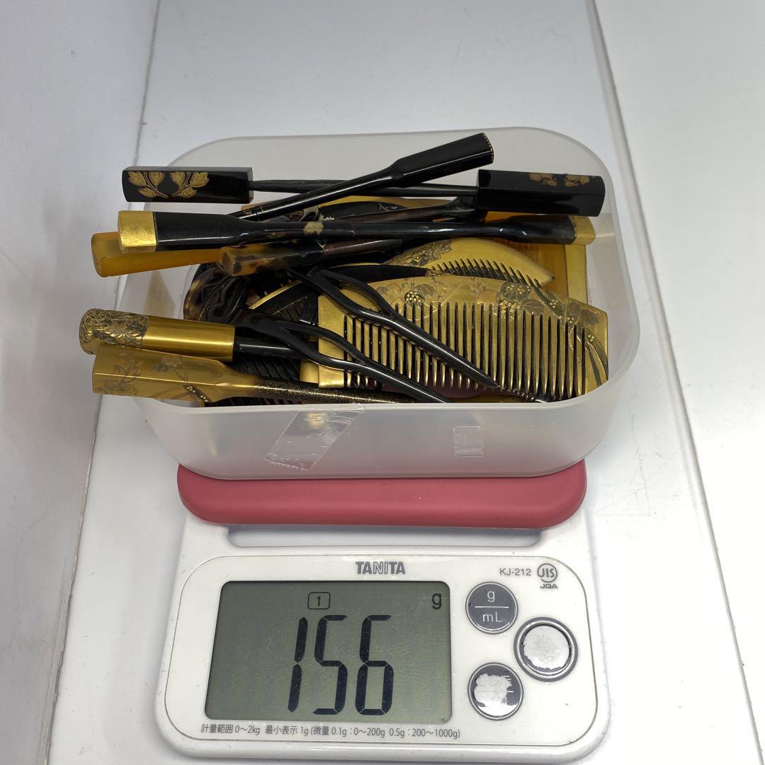 本鼈甲 櫛、簪多数 156g 東Y6-0501ア⑬ - メルカリ