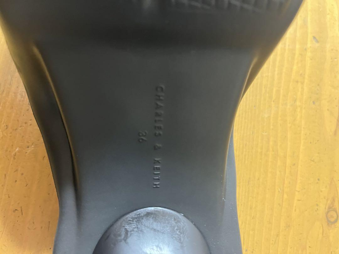 値下げ‼️ チャールズアンドキース　サンダル　　黒　CHARLES&KEITH
