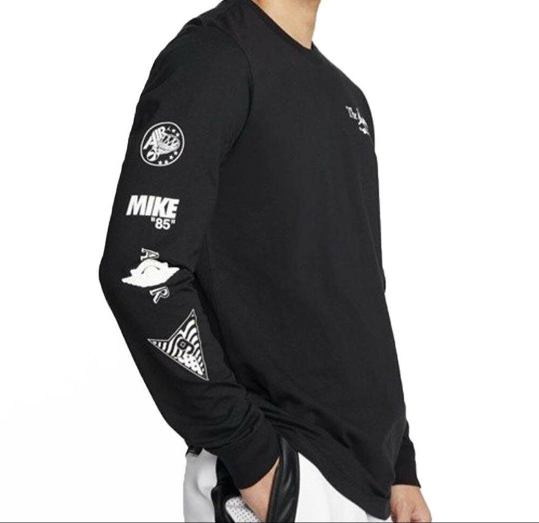 激レア新品ナイキThe Man ブラック　ロンＴシャツ　ジョーダン　JORDAN