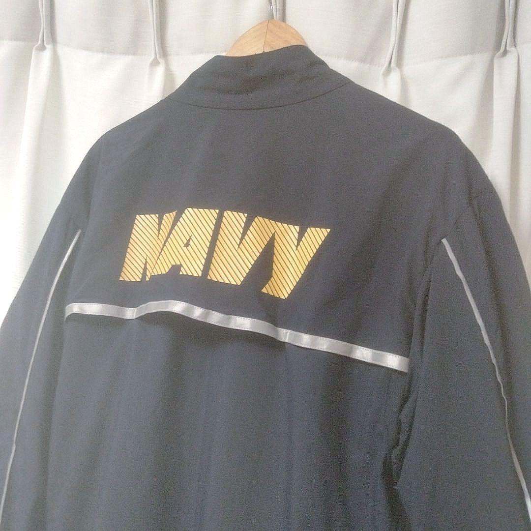【国内配送】 - 価格スポーツ 低 US M-L トレーニングジャケット 米海軍 NAVY ウォーキング・ランニングウェア