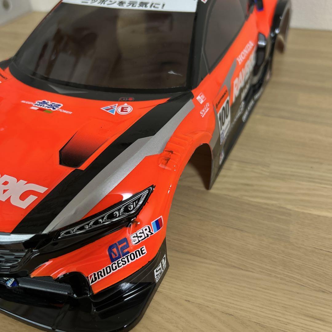 タミヤ　RAYBRIG NSX CONCEPT-GT RCカー 1/10用ボディ