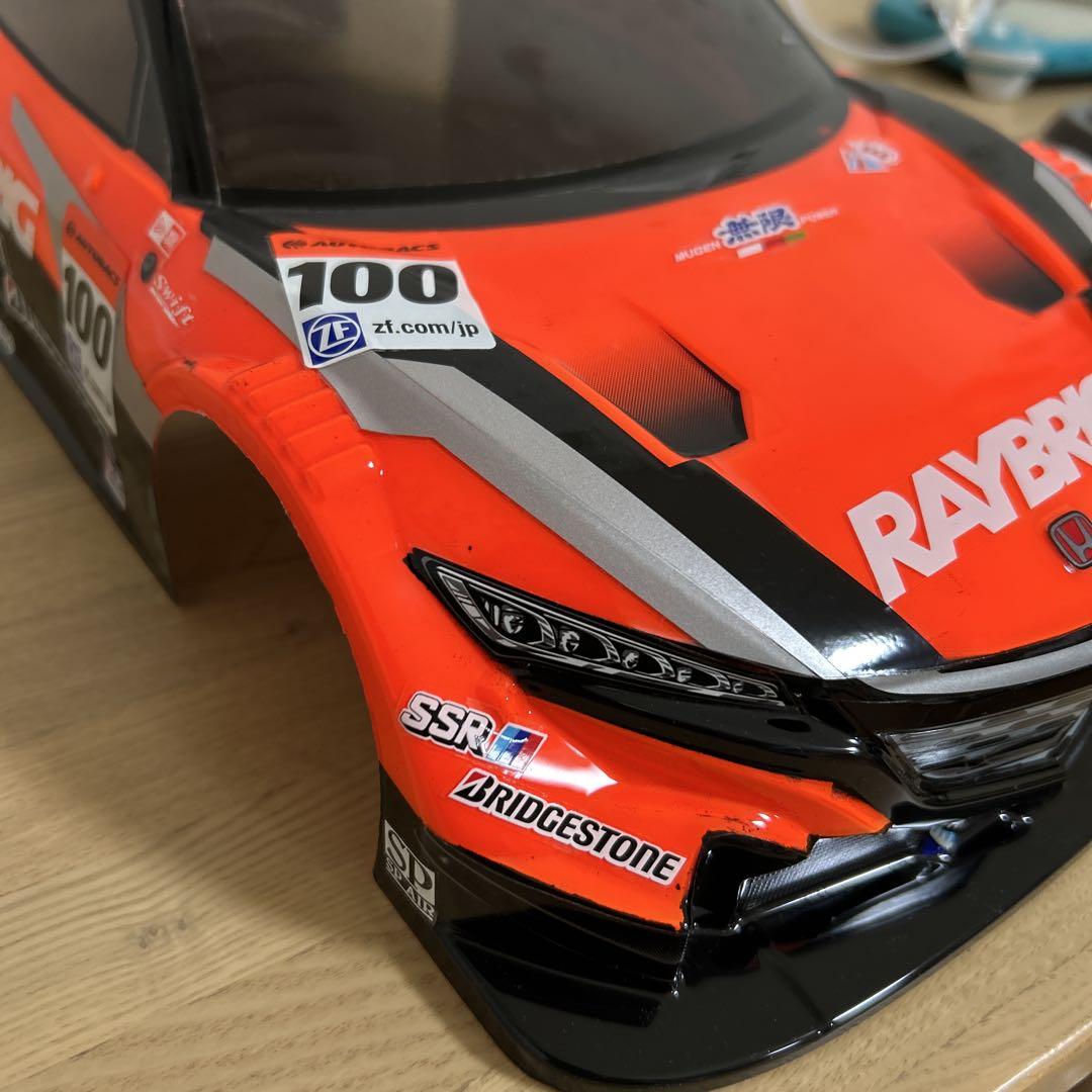 タミヤ　RAYBRIG NSX CONCEPT-GT RCカー 1/10用ボディ