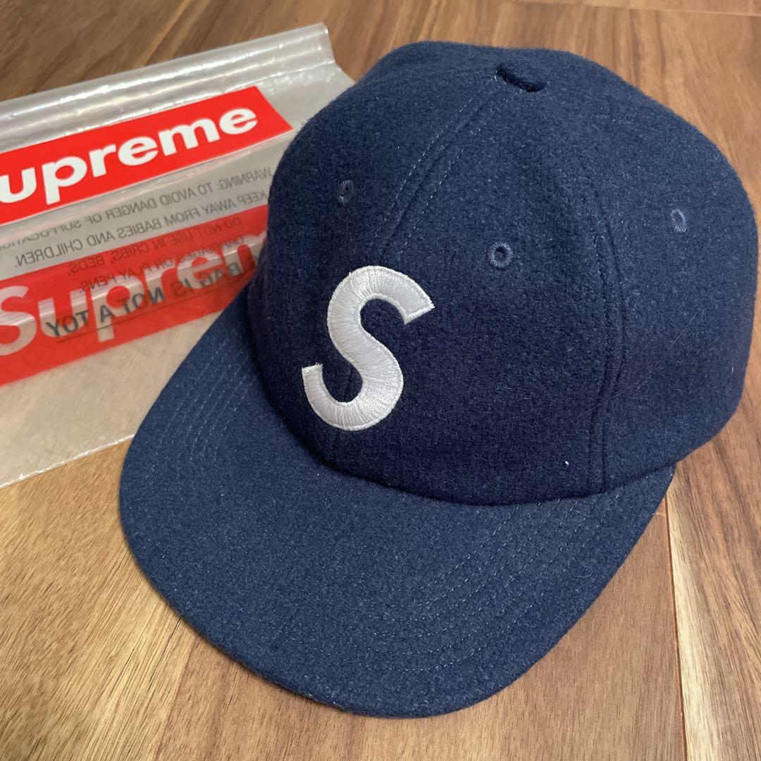 【希少】SupremeWool SLogo 6-Panel Cap 2017FW