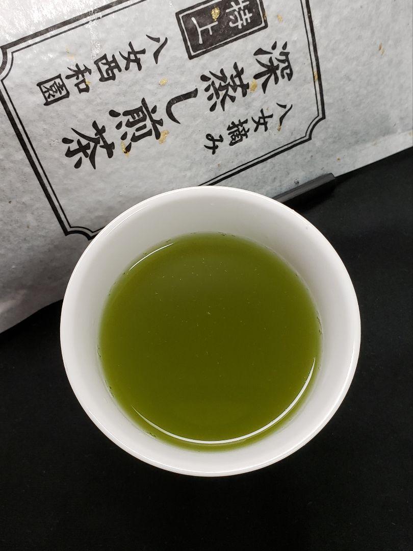 新茶 八女茶 特上 八女摘み 深蒸し煎茶 八女茶 特上 八女摘み 深蒸し煎茶 - メルカリ