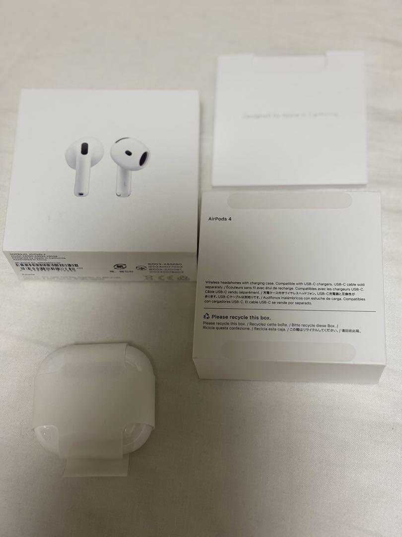 Apple AirPods (第4世代) 本体　ANC無し