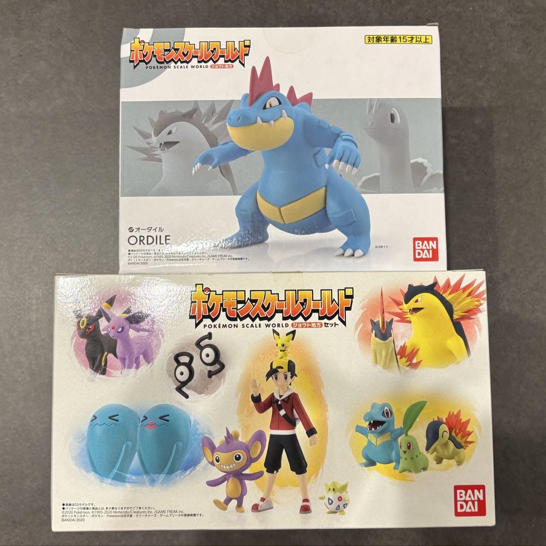 未開封 ポケモンスケールワールド ジョウト地方セット