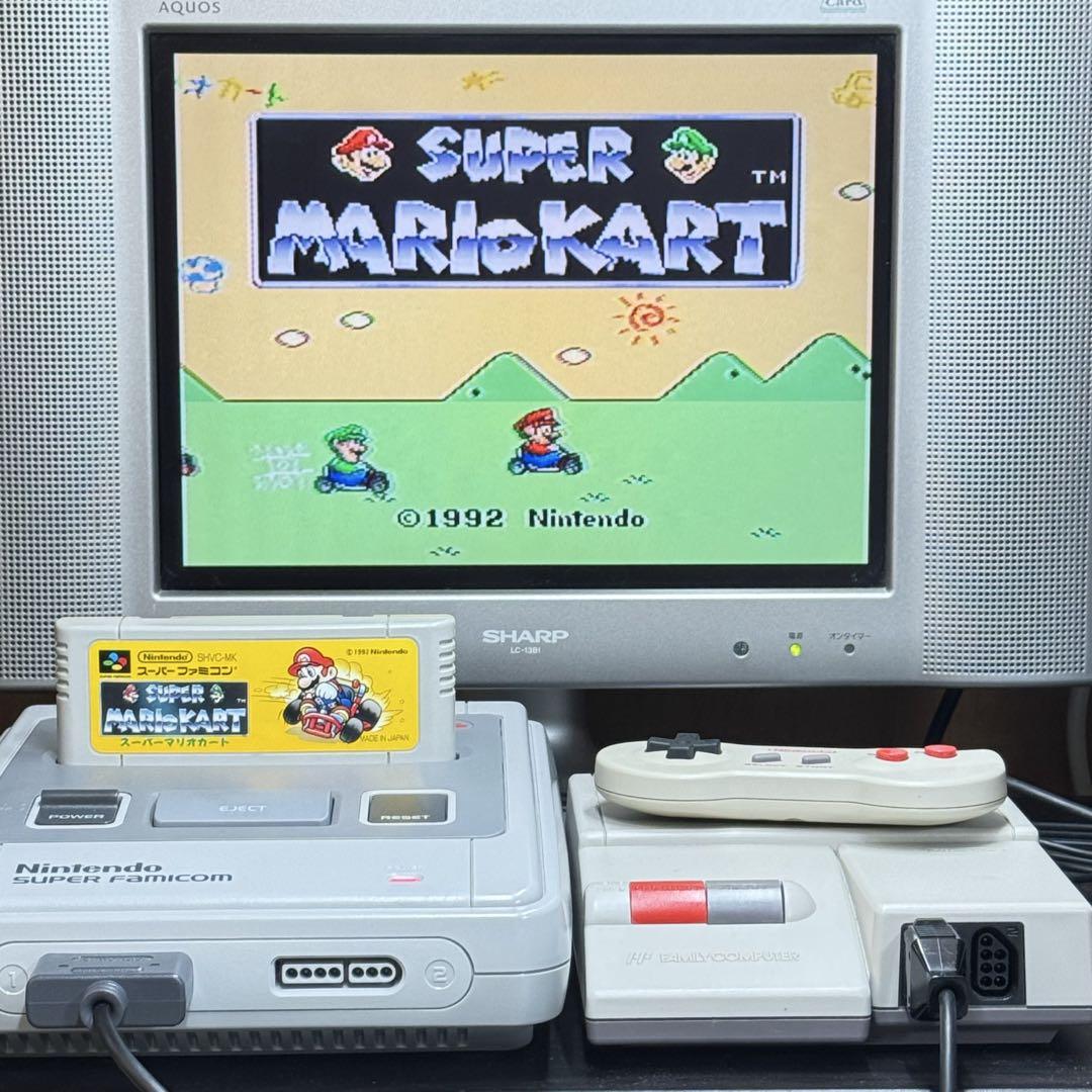 SFC】スーパーマリオカート【起動・セーブ機能確認済み】 - メルカリ