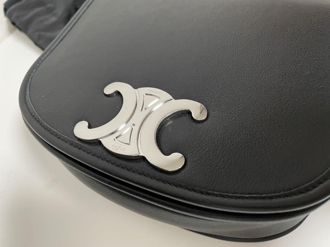 CELINE セリーヌ スモール ブザス ストラップ トリオンフショルダーバッグ