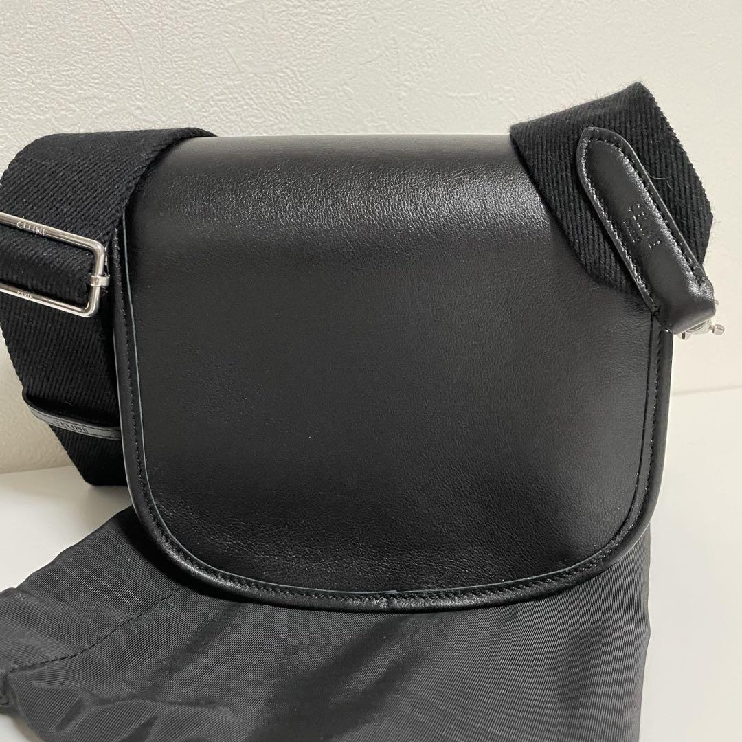 CELINE セリーヌ スモール ブザス ストラップ トリオンフショルダーバッグ