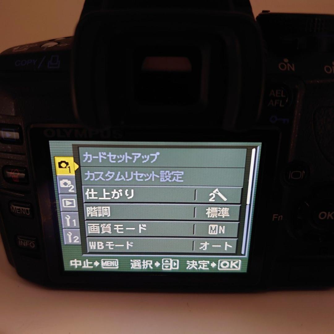 OLYMPUS E-420 ブラック　ボディ　レンズセット　充電器付