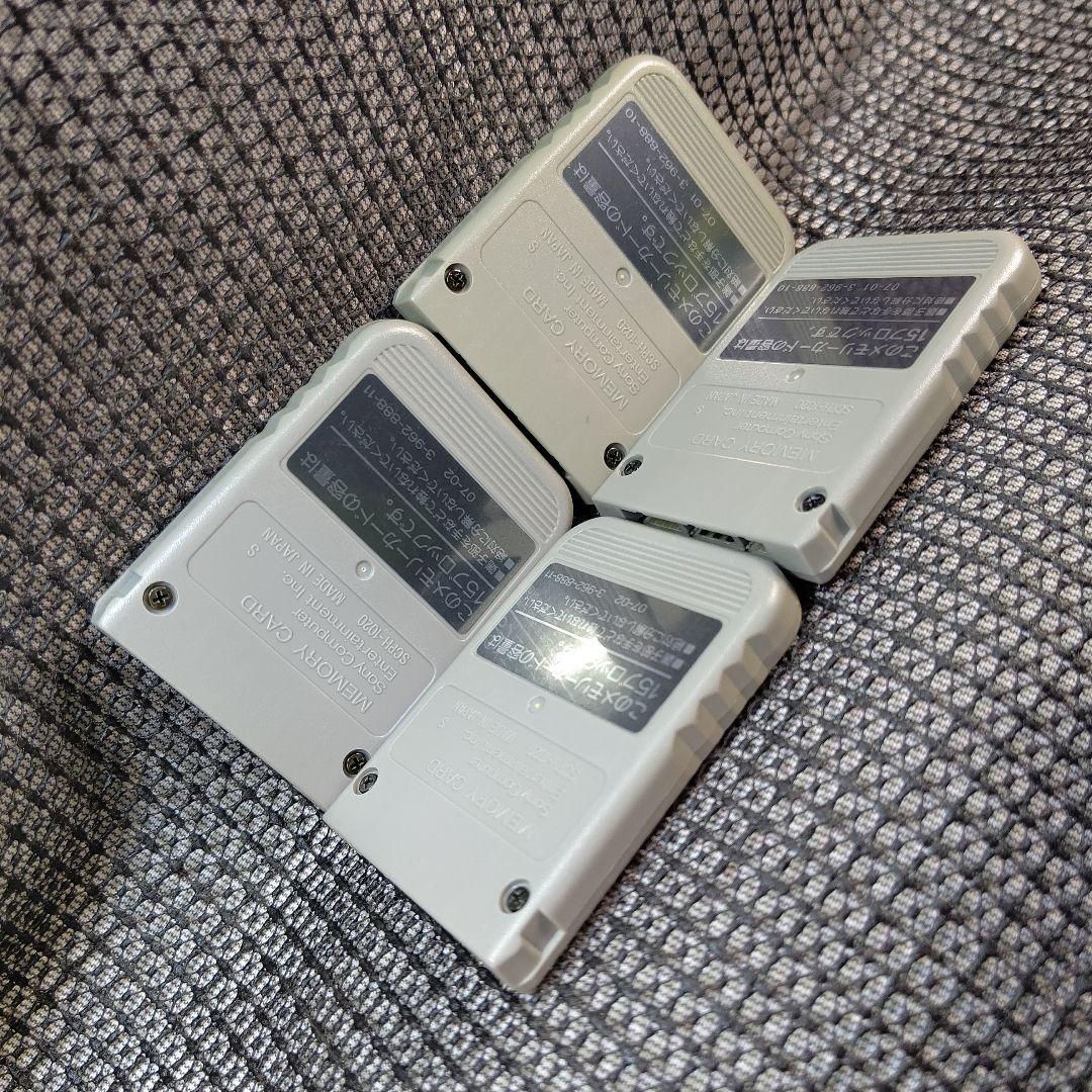 m140 PS1メモリーカード4個セット ソニー純正動作確認済