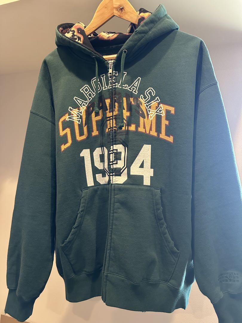 値下げ！Supreme × MM6 Hooded Sweatshirt M