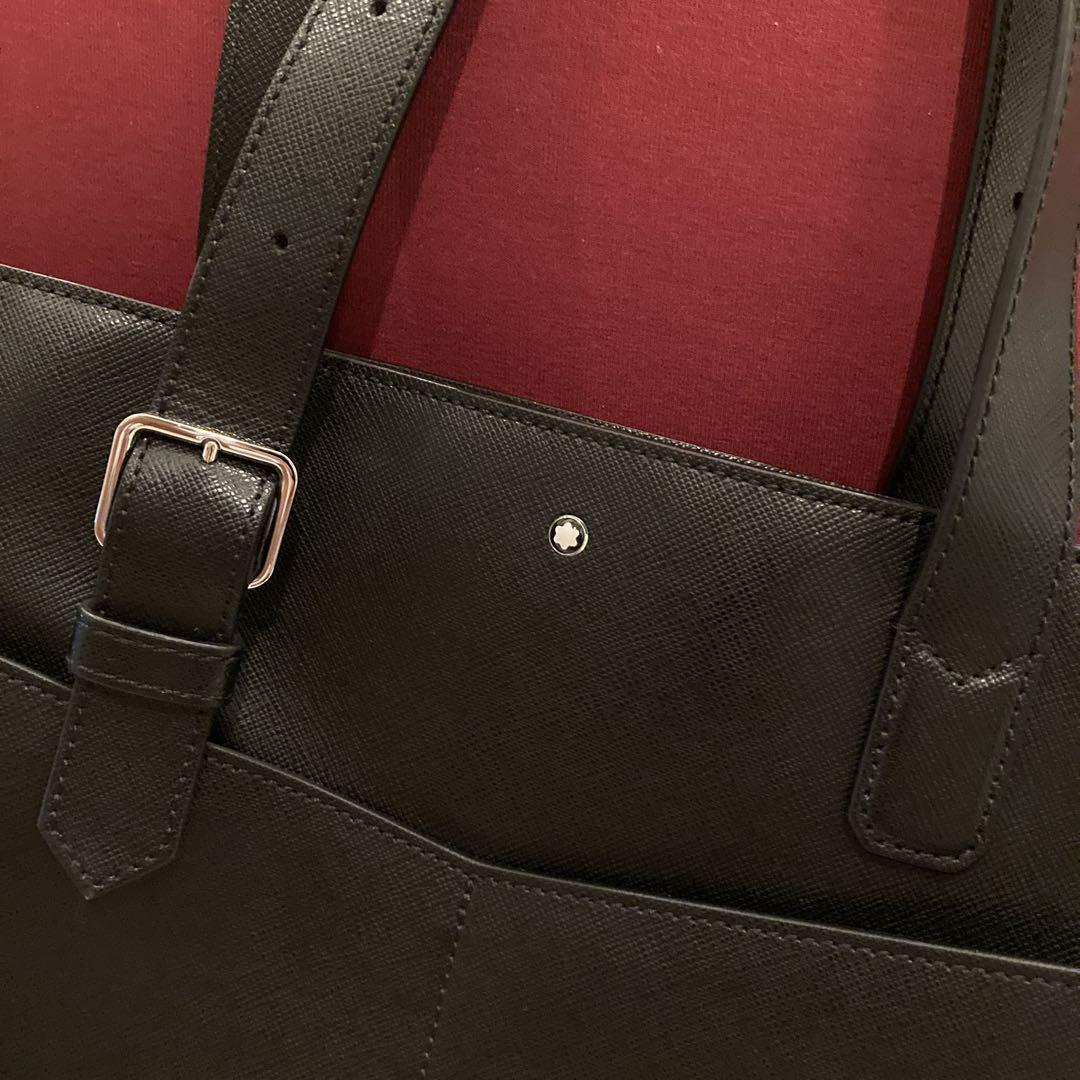MONTBLANC モンブラン レザートートバック