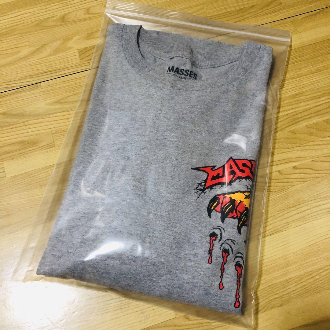 masses L/S マシス ロングスリーブ シャツ ヘザー グレー 完売品