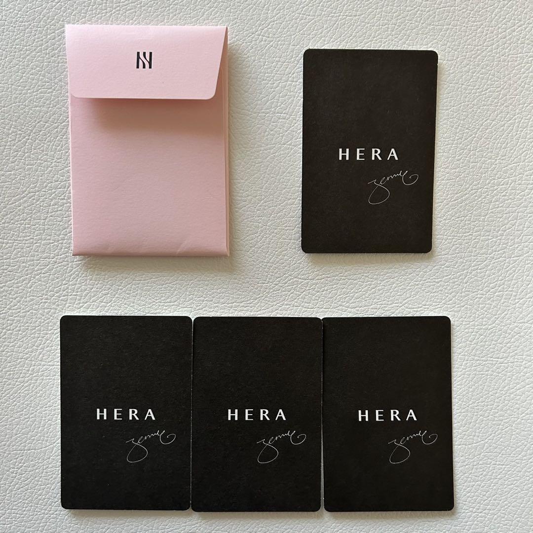 BLACKPINK ジェニ HERA 渋谷POPUP 限定トレカ