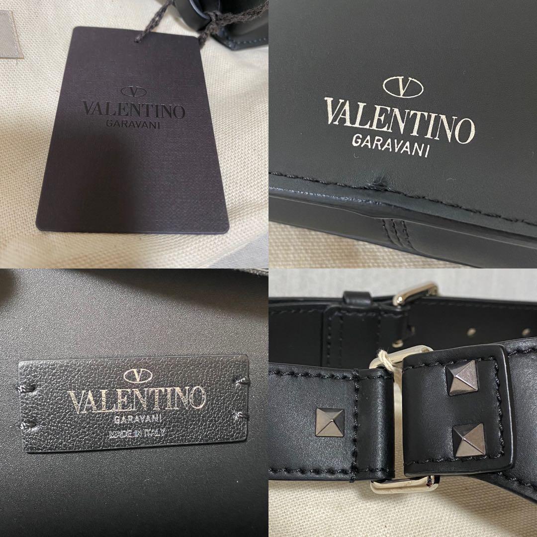 未使用級□ヴァレンティノ ボディバッグ ウエストポーチ VLTN