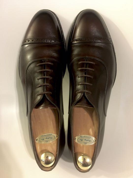 正規店得価 トレーディングポスト DARK BROWN 9インチ sByLF-m33193647180 パンチドキャップトゥ 即納人気
