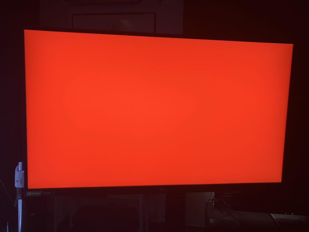 LG ウルトラギア　27GL83A WQHD 144Hz モニターアーム付き
