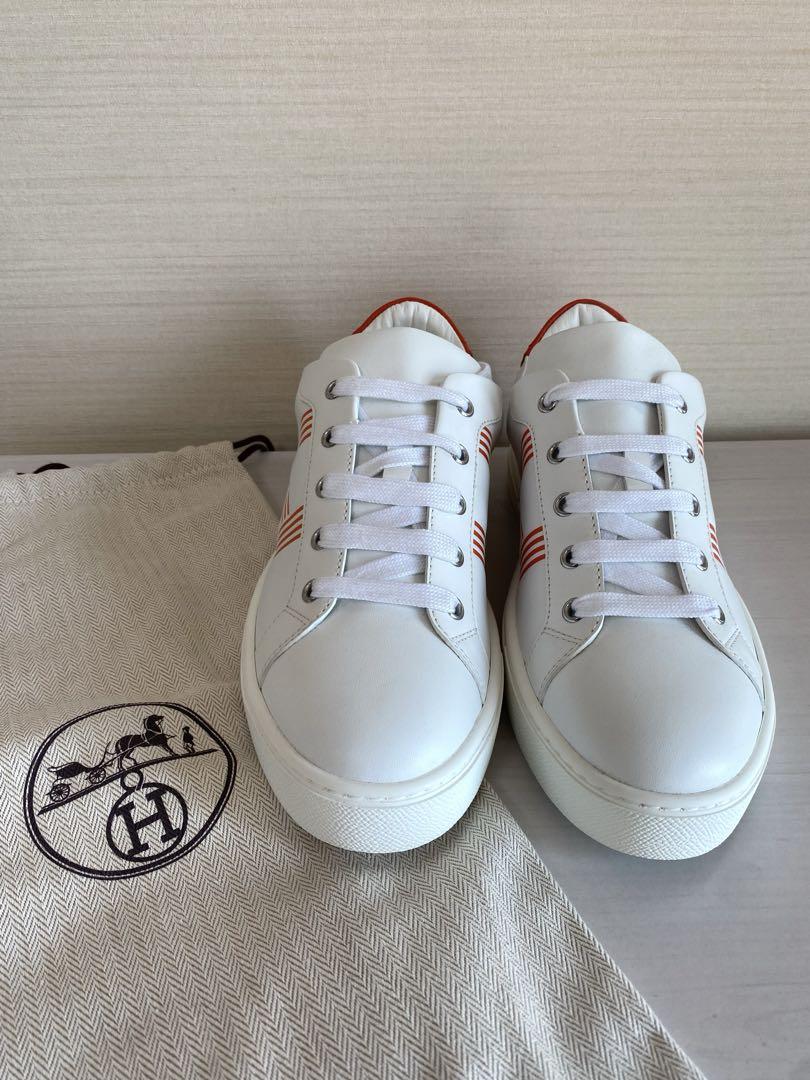 エルメス HERMES スニーカー ローカット アヴァンタージュ Hロゴ