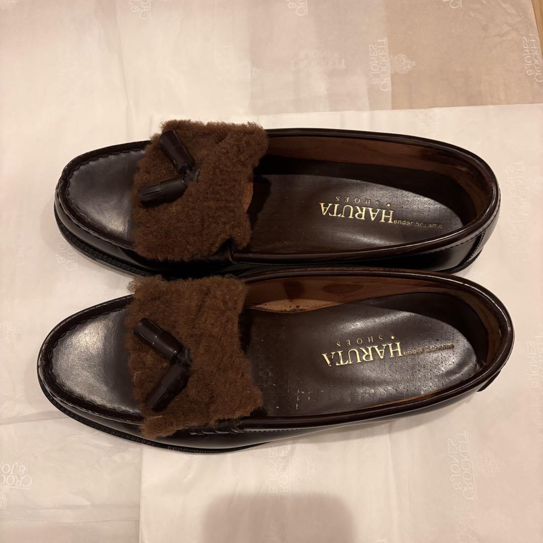 専用 Hender Scheme ファー付きローファー 黒 中古・古着通販】HENDER SCHEME (エンダースキーマ) ローファー