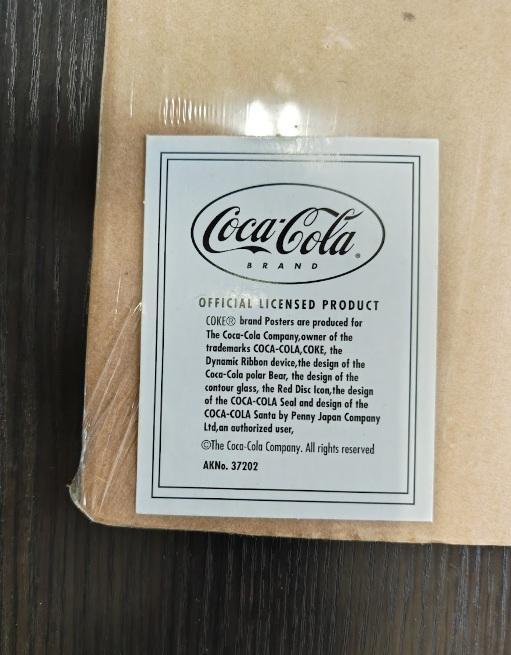 COCA-COLA コカ・コーラ レトロ ポスター 非売品 ノベルティグッズ
