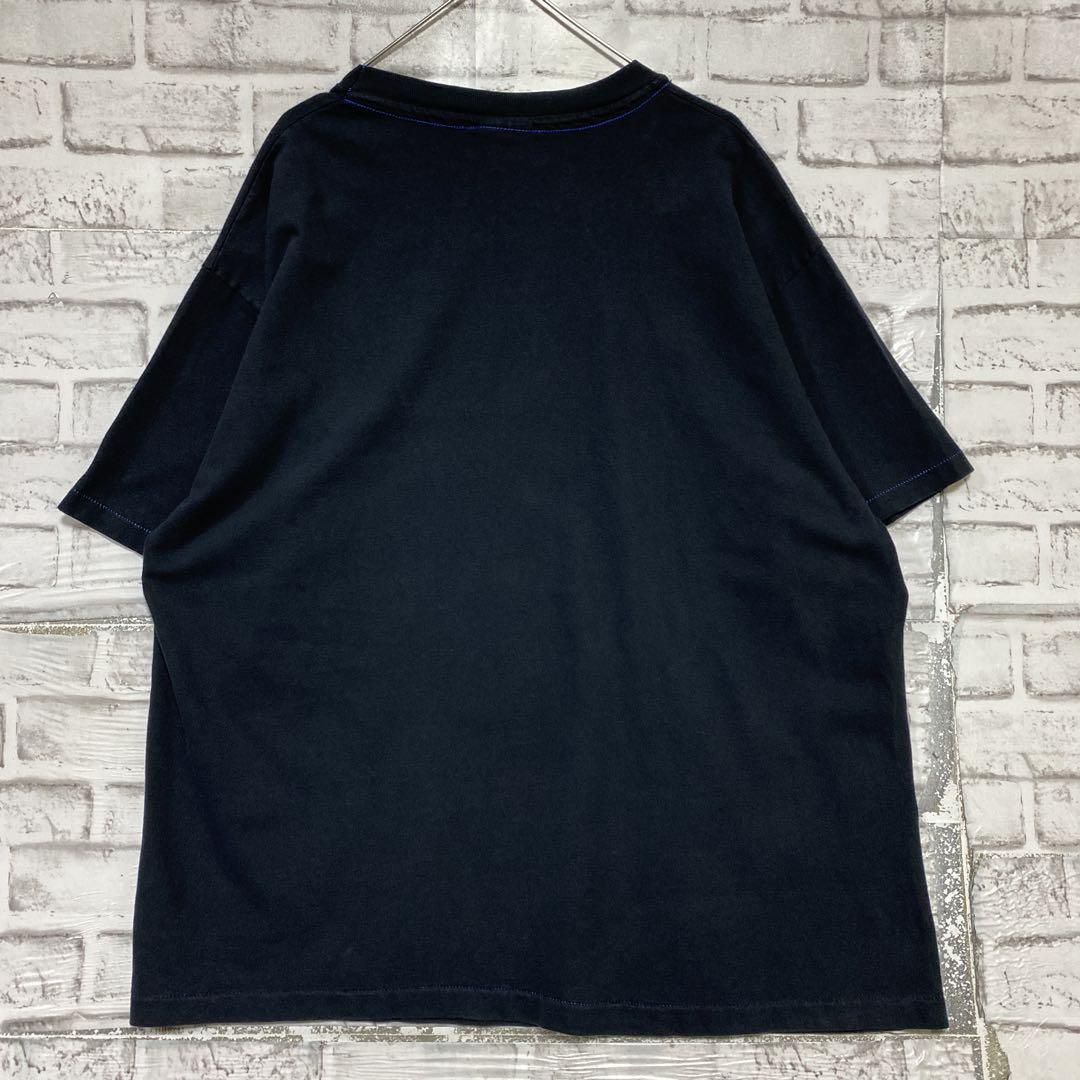 USA製90sヴィンテージTシャツ！シングルステッチ ブラック半袖