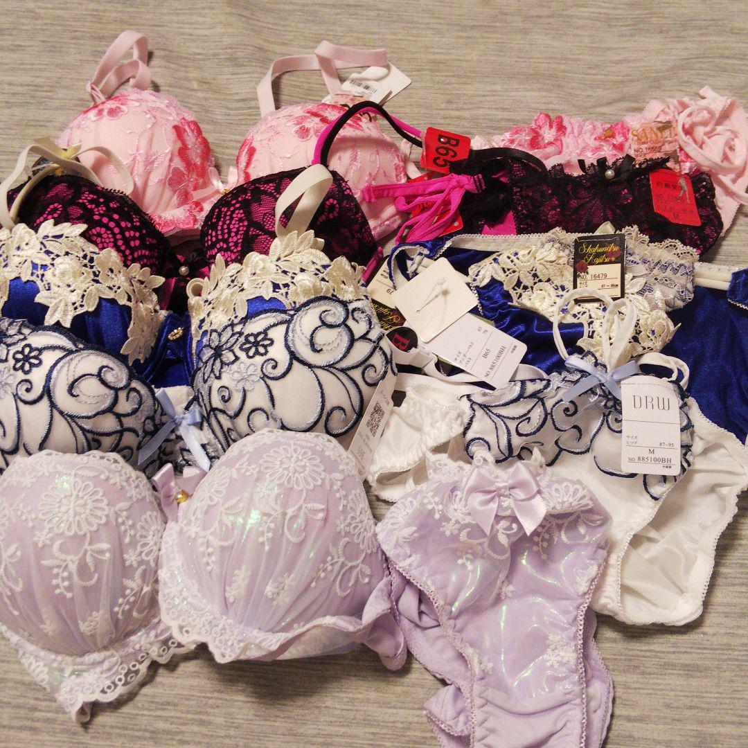 ブラジャーショーツセット ブラジャーショーツまとめ売り b65