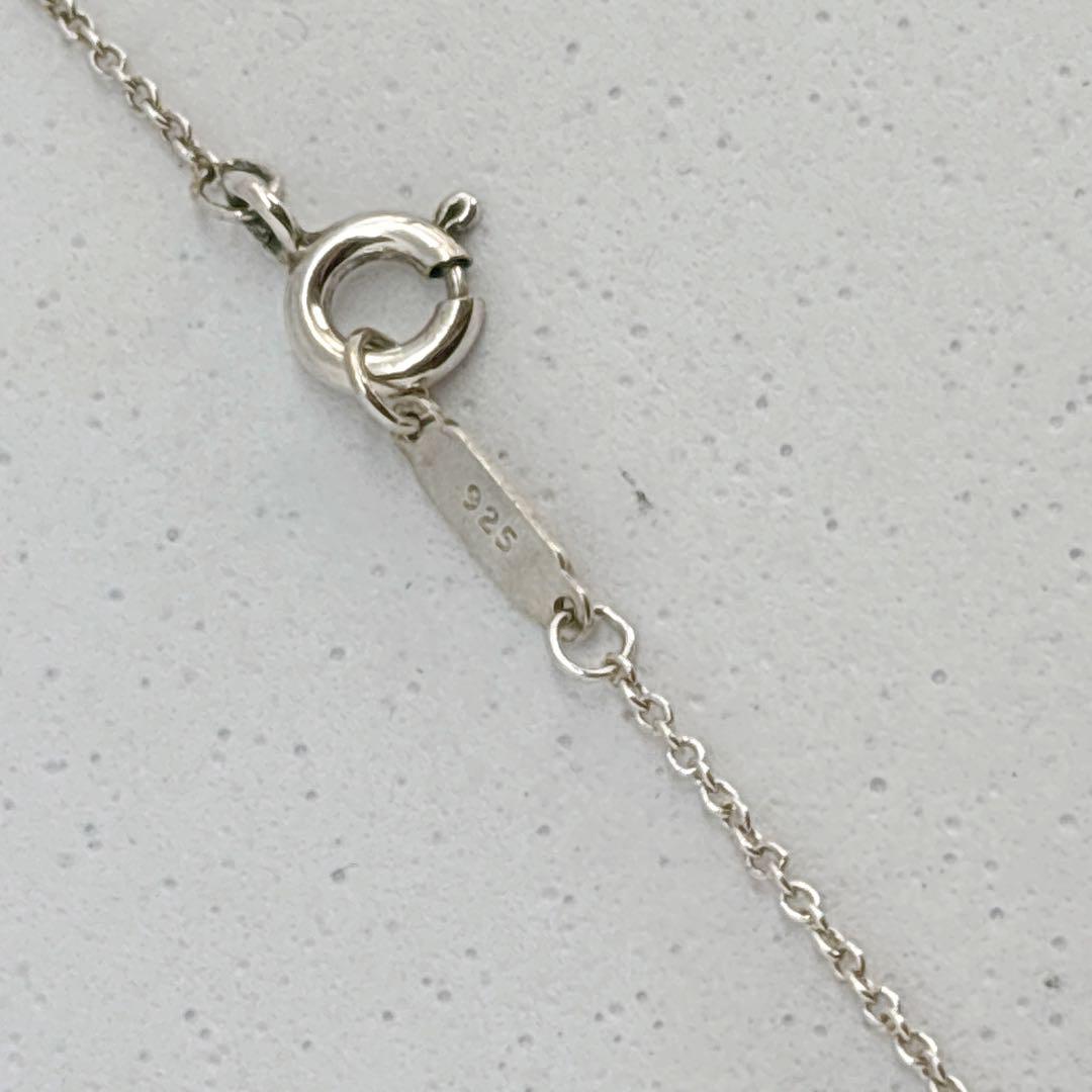 Tiffany ティファニー ノーツスクエア プレート ネックレス silver