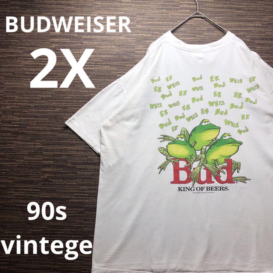バドワイザー カエル 人気キャラ Bud KING OF BEERS 90s