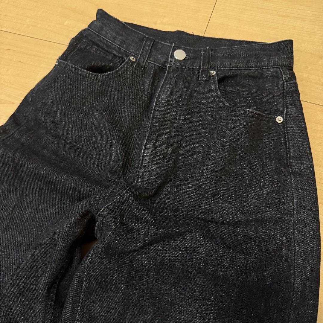 2g2c TWWデニム　ブラック　XXS/S 骨格ウェーブ優勝デニム