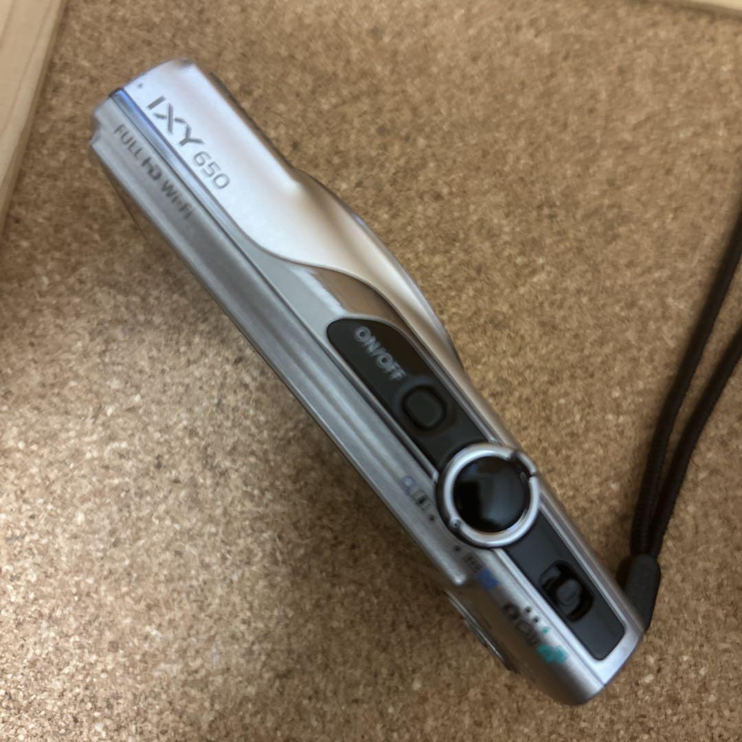 (中古) Canon IXY 650 コンパクトデジタルカメラ　シルバー