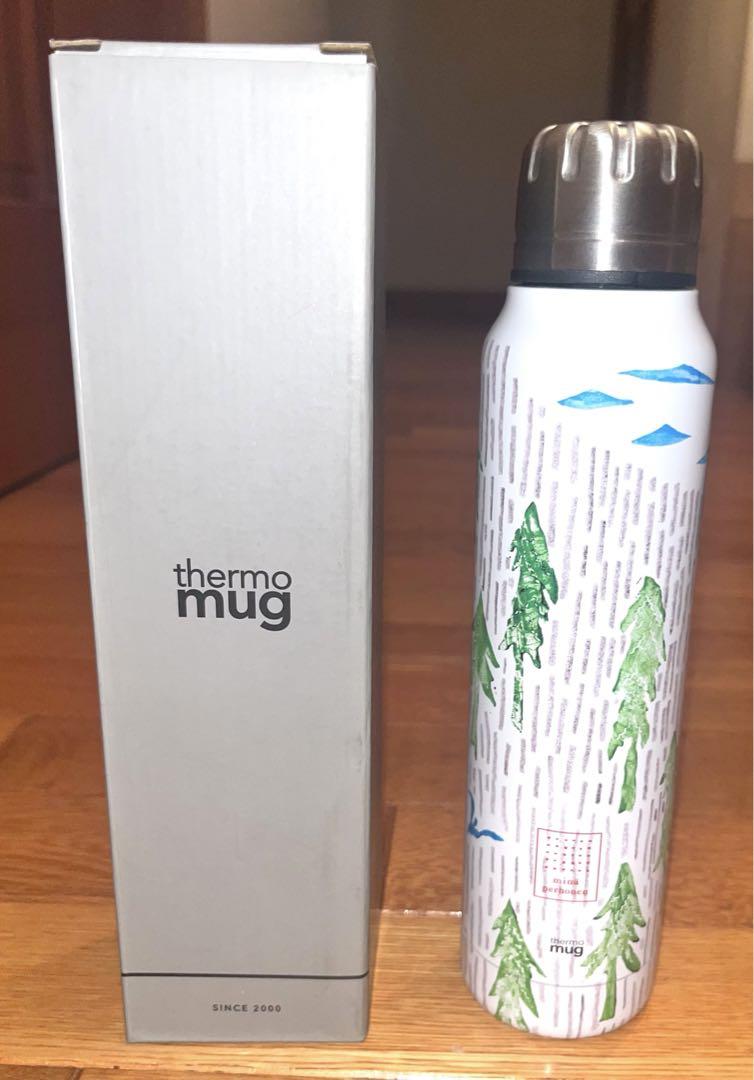 ミナペルホネン one day（white）アンブレラボトルthermo mug魔法瓶ポット