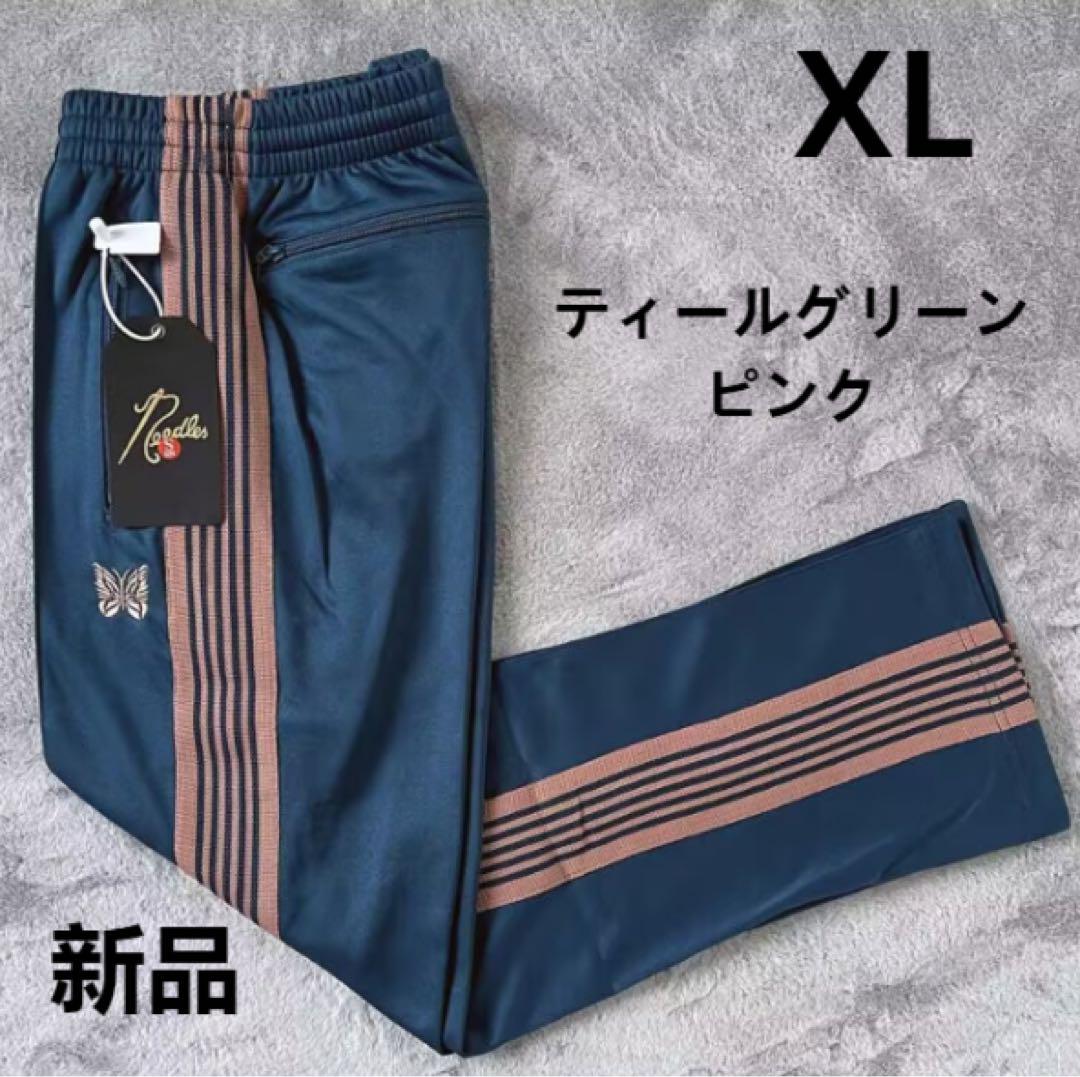 needles トラックパンツ ティールグリーン XL 04サイズ●23
