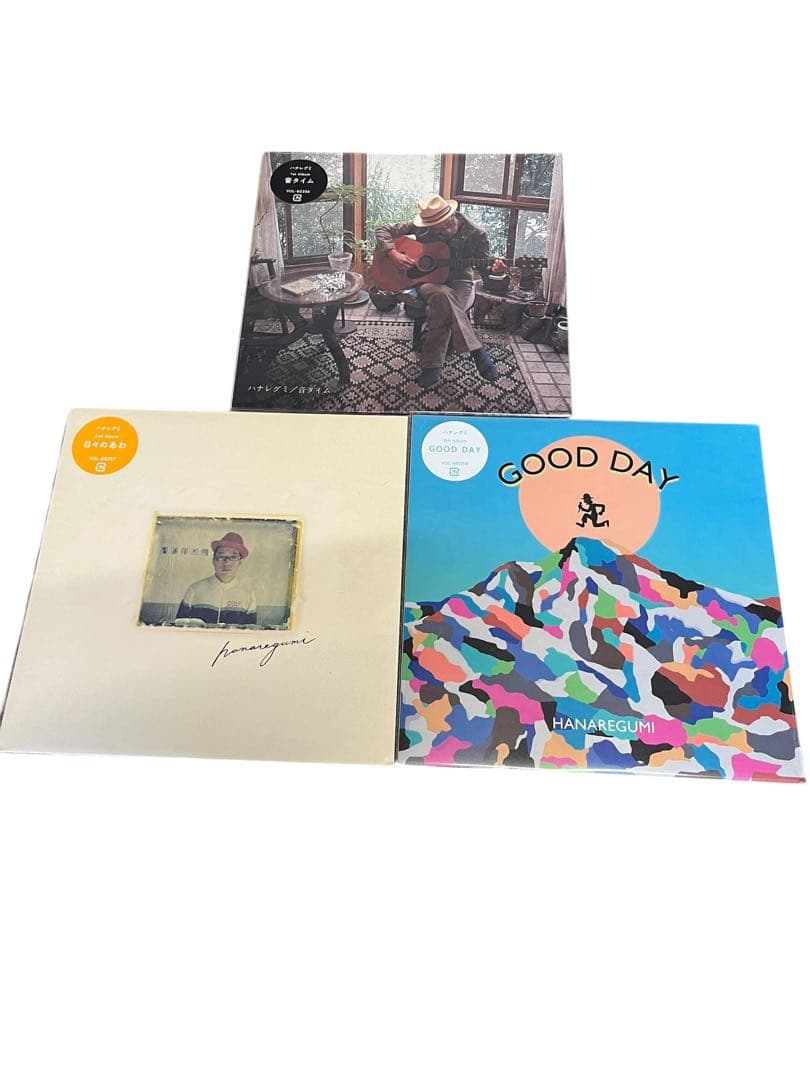 ハナレグミ　レコード　LP 3枚セット