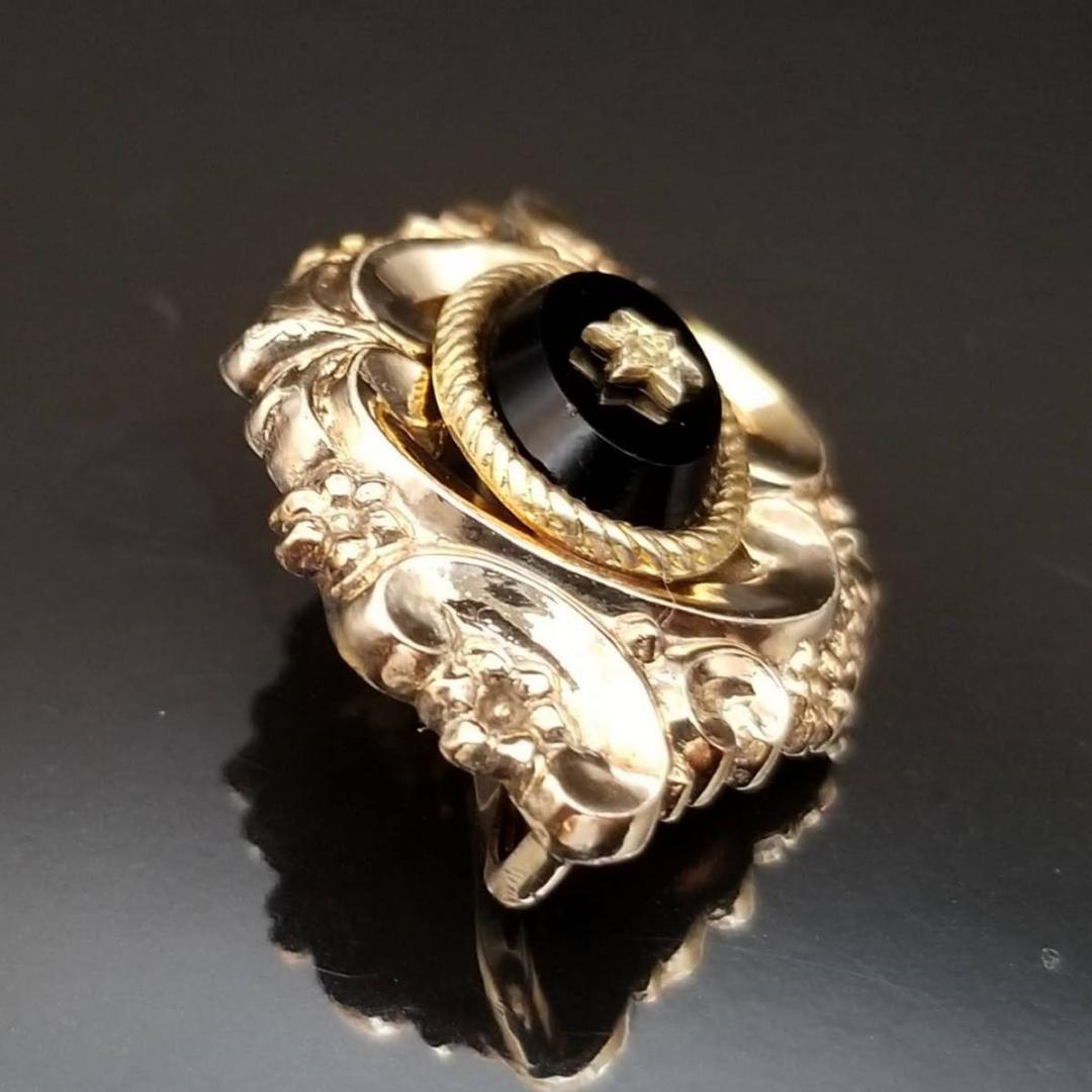 【受注生産品】 アンティーク オーストリア シルバー ブローチ 金メッキ アクセサリー