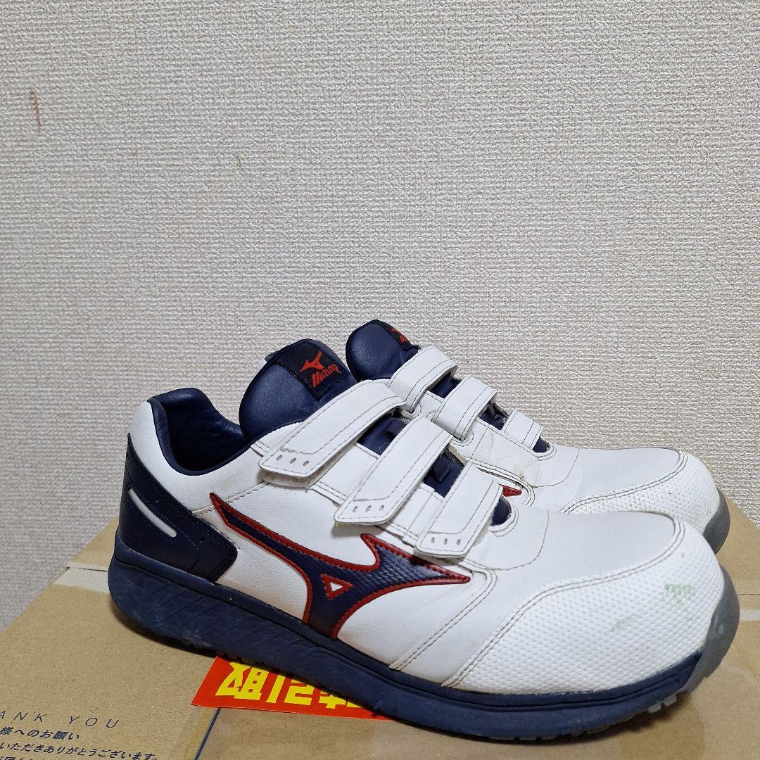 ミズノ オールマイティ 安全靴 27cm マジック/#アシックス#青木