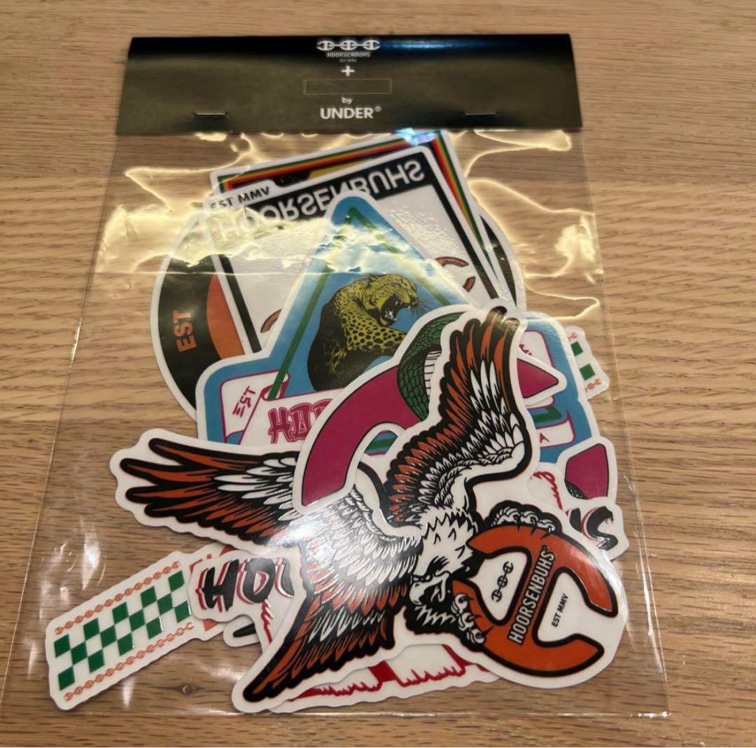 ホーセンブース　UNDER R 非売品 ステッカーセット　ロンハーマン　RHC