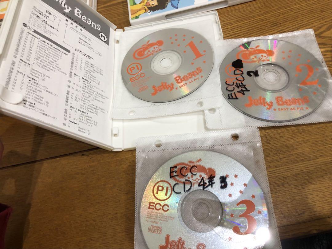 ECC DVD CD Jelly Beans PA 英語　知育　勉強　15本