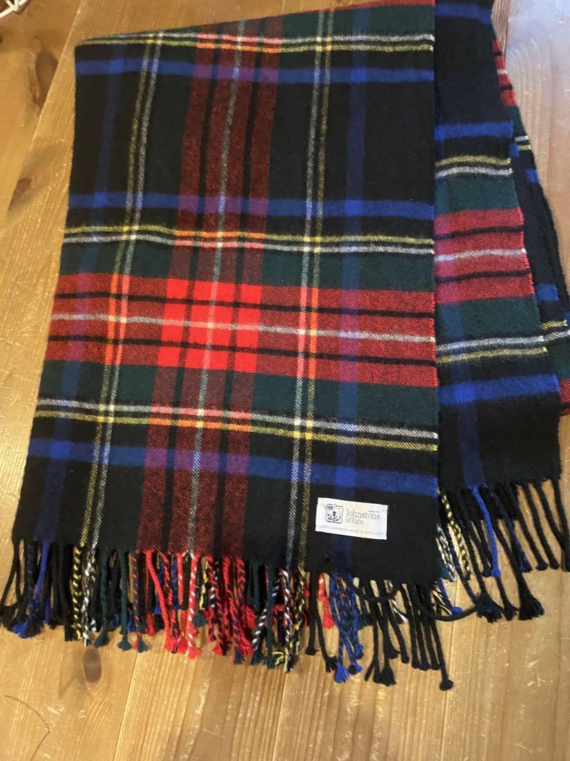 JOHNSTONS OF ELGIN ジョンストンズ カシミヤ 大判 ストール