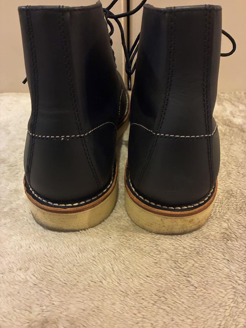 美品HAWKINS HL40011 プレーントゥ 黒 26 RED WING