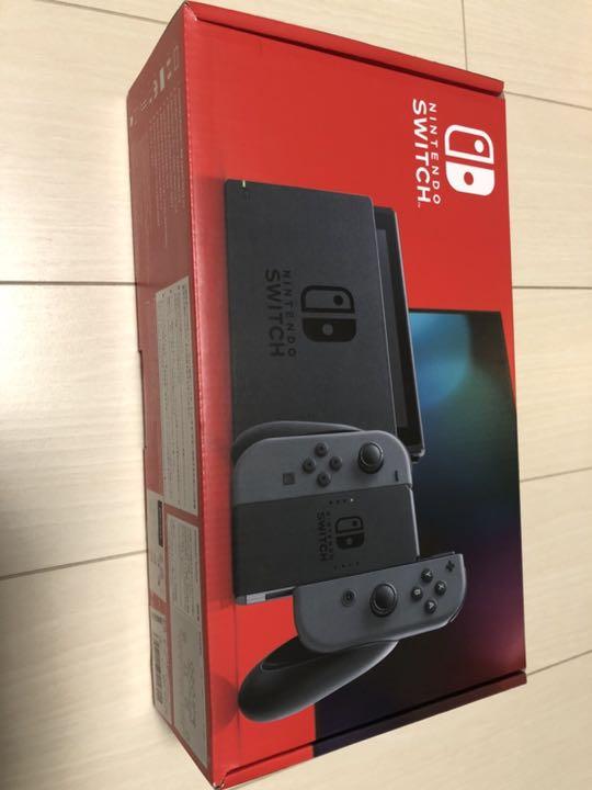 新入荷 【美品】Nintendo Switch グレー 本体 - 家庭用ゲーム本体