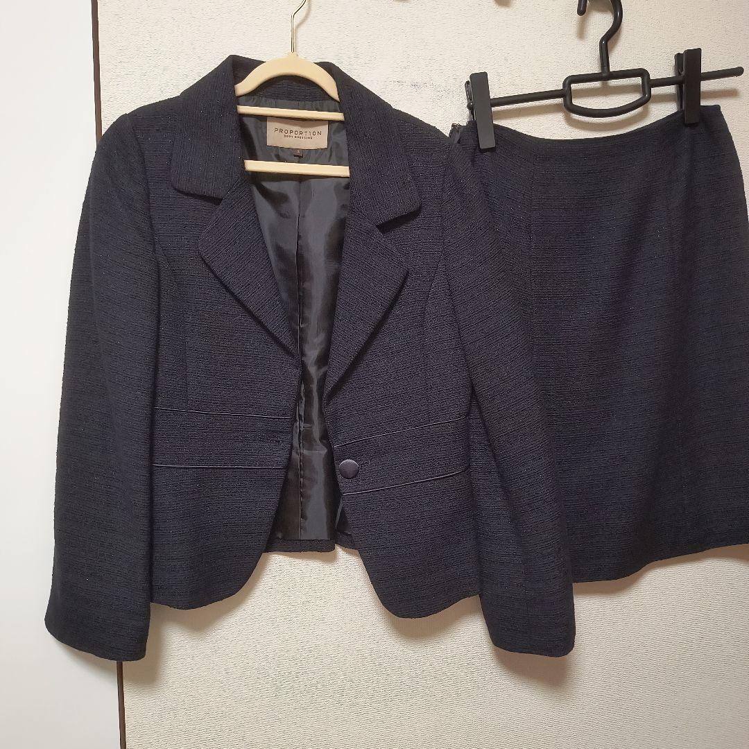 セットアップスーツ 入学式などにも SIZE PROPORTION