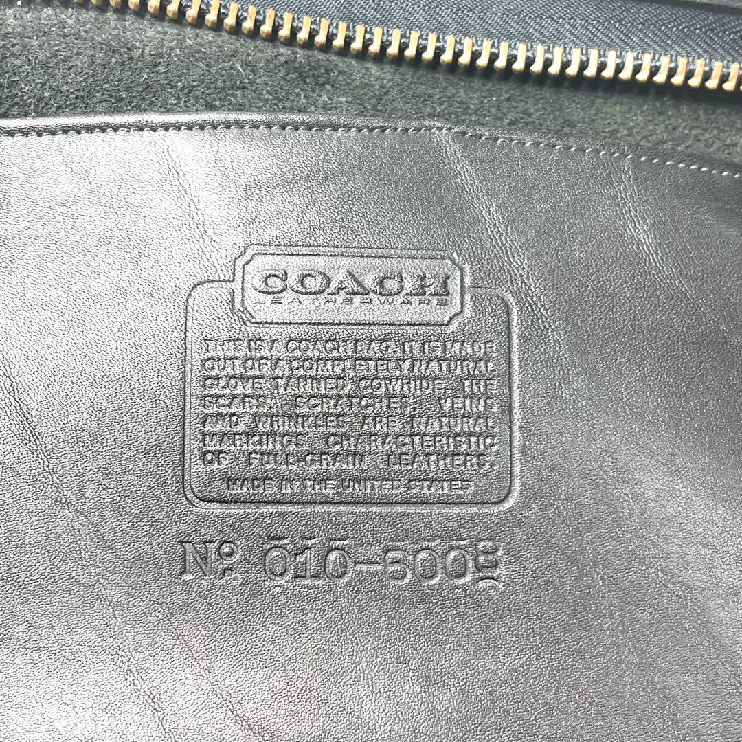 【美品】 coach オールドコーチ ショルダーバッグ バケツ 9085 大容量