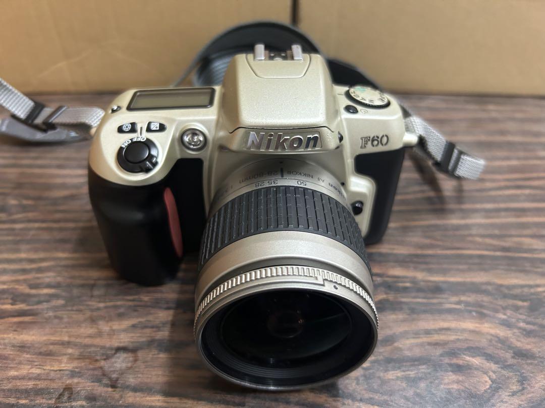 Nikon F60フィルム一眼レフカメラ 望遠レンズセット - メルカリ