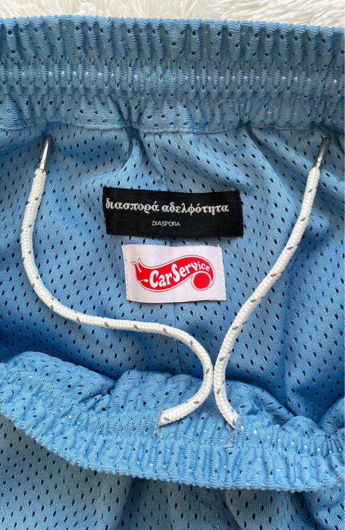 雑誌で紹介された CarServicexDiaspora skateboards メルカリ - メッシュパンツ パンツ