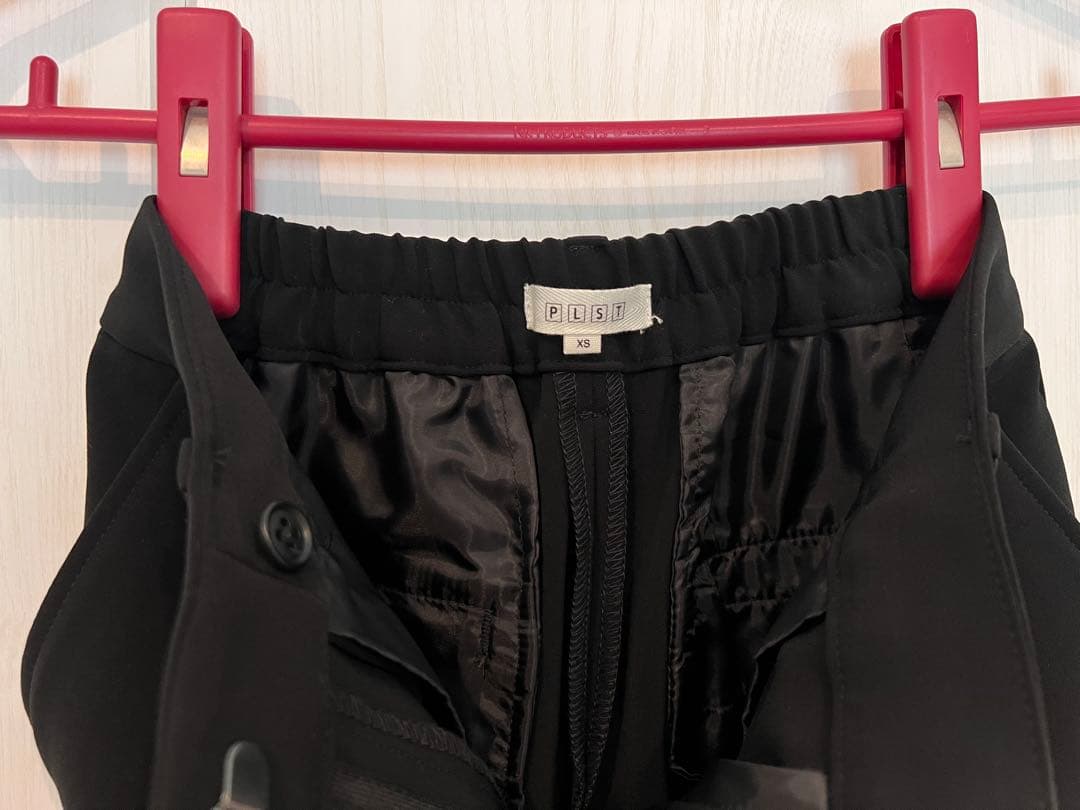 ブラックパンツスーツ ジャケットS