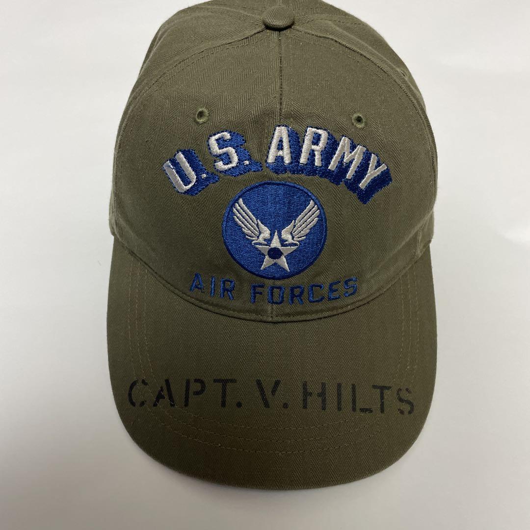 ミラ☆ジーノ　U.S. ARMY オリーブグリーンキャップ