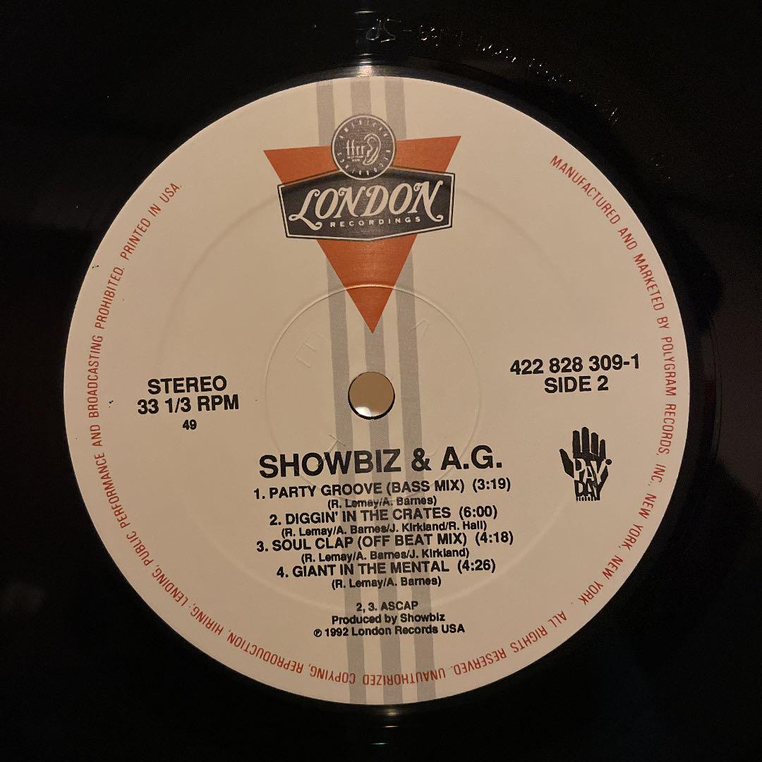 クレームはℌ SHOWBIZ & AG PARTY GROOVE EP ORG QVFpu-m33218830890 レコード