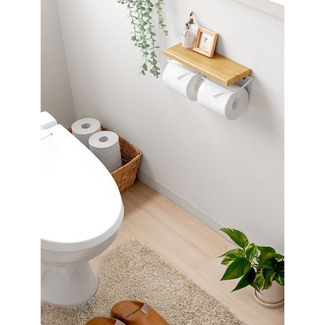 未使用アウトレット 2連式 トイレットペーパーホルダー ナチュラル 【SALE/101%OFF】 トイレットペーパーホルダー 未使用アウトレット 2連式 トイレットペーパーホルダー ナチュラル 【SALE/101%OFF】 トイレットペーパーホルダー